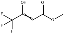 2-Butenoic  acid,  4,4,4-trifluoro-3-hydroxy-,  methyl  ester 化学構造式