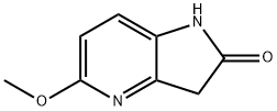 5-甲氧基-1H-吡咯并[3,2-B]吡啶-2(3H)-酮, 178393-14-1, 结构式