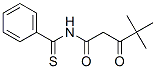 N-(benzenecarbonothioyl)-4,4-dimethyl-3-oxo-pentanamide,178408-10-1,结构式