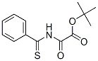 tert-butyl benzenecarbonothioylcarbamoylformate 化学構造式