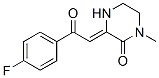 178408-19-0 (3Z)-3-[2-(4-fluorophenyl)-2-oxo-ethylidene]-1-methyl-piperazin-2-one