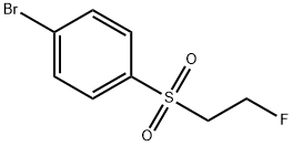 1-Bromo-4-(2-fluoroethanesulfonyl)benzene Structure