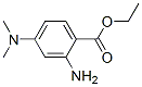Benzoic acid, 2-amino-4-(dimethylamino)-, ethyl ester (9CI) 结构式