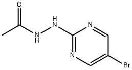 N'-(5-bromopyrimidin-2-yl)acetohydrazide Structure