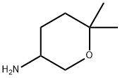 (6,6-dimethyltetrahydro-2H-pyran-3-yl)amine Structure