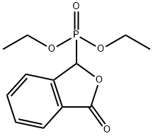 DIETHYL PHTHALIDE-3-PHOSPHONATE 化学構造式