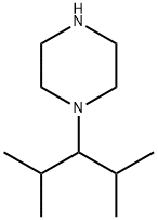 Piperazine, 1-[2-methyl-1-(1-methylethyl)propyl]- (9CI) Struktur