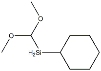 Cyclohexyldimethoxymethylsilane Struktur