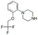 1-[2-(2,2,2-TRIFLUORO-ETHOXY)-PHENYL]-PIPERAZINE D 化学構造式