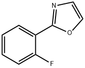 2-(2-フルオロフェニル)オキサゾール 化学構造式