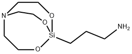 3-(2,8,9-Trioxa-5-aza-1-silabicyclo[3.3.3]undecane-1-yl)-1-propanamine Structure