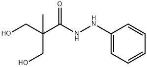 3-hydroxy-2-(hydroxymethyl)-2-methyl-2'-phenylpropionohydrazide  Structure