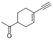 Ethanone,1-(4-ethynyl-3-cyclohexen-1-yl)-|