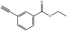 3-Ethynylbenzoic acid ethyl ester 化学構造式