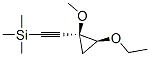 Silane, [(2-ethoxy-1-methoxycyclopropyl)ethynyl]trimethyl-, (1S-trans)- (9CI)|