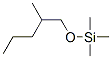 Trimethyl[(2-methylpentyl)oxy]silane Structure