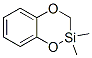 2,2-Dimethyl-2,3-dihydro-1,4,2-benzodioxasilin,17878-02-3,结构式