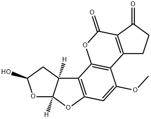 AFLATOXIN B2A Structure