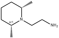 2-[cis-2,6-dimethyl-1-piperidinyl]ethanamine(SALTDATA: 1.7HCl) Struktur