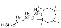 2-(Iodomethyl)-2,4,4,6,6,8,8-heptamethylcyclooctanetetrasiloxane 结构式