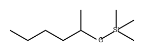 Trimethyl[(1-methylpentyl)oxy]silane,17888-63-0,结构式