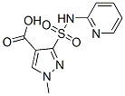 1-methyl-3-(pyridin-2-ylsulfamoyl)pyrazole-4-carboxylic acid,178880-01-8,结构式