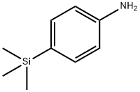 对氨苯基三甲基硅烷,17889-23-5,结构式