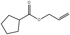 Cyclopentanecarboxylic acid, 2-propenyl ester (9CI) 结构式