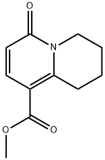 4-OXO-6,7,8,9-TETRAHYDRO-4H-QUINOLIZINE-1-CARBOXYLIC ACID METHYL ESTER,17891-06-4,结构式