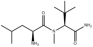 L-VALINAMIDE, L-LEUCYL-N, 3-DIMETHYL 结构式