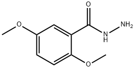 2,5-ジメトキシベンズヒドラジド 化学構造式