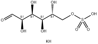 D-GLUCOSE 6-SULFATE POTASSIUM Structure