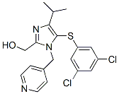 178981-89-0 {5-[(3,5-DICHLOROPHENYL)SULFANYL]-4-ISOPROPYL-1-(PYRIDIN-4-YLMETHYL)IMIDAZOL-2-YL}METHANOL