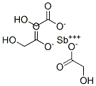 antimony hydroxyacetate Structure
