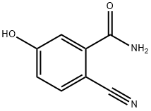 Benzamide, 2-cyano-5-hydroxy- (9CI),179028-67-2,结构式