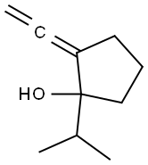 Cyclopentanol, 2-ethenylidene-1-(1-methylethyl)- (9CI),179049-42-4,结构式