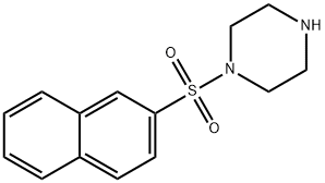 1-(NAPHTHALENE-2-SULFONYL)-PIPERAZINE Structure