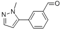 3-(1-METHYL-1H-PYRAZOL-5-YL)BENZALDEHYDE 化学構造式
