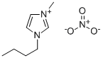 1-BUTYL-3-METHYLIMIDAZOLIUM NITRATE Structure