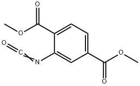dimethyl 2-isocyanatoterephthalate 结构式
