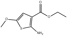 3-Thiophenecarboxylicacid,2-amino-5-methoxy-,ethylester(9CI)|