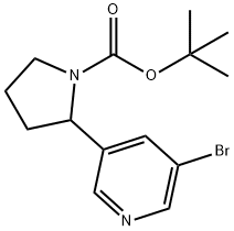 179120-81-1 tert-butyl 2-(5-broMopyridin-3-yl)pyrrolidine-1-carboxylate