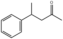 4-フェニル-2-ペンタノン 化学構造式