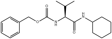 N-Cyclohexyl L-Z-ValinaMide Structure