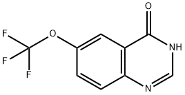 6-(三氟甲氧基)-4(1H)-喹唑啉酮,179246-09-4,结构式