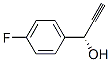 Benzenemethanol, alpha-ethynyl-4-fluoro-, (R)- (9CI)|