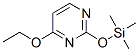 Pyrimidine, 4-ethoxy-2-(trimethylsiloxy)- (7CI,8CI) Structure