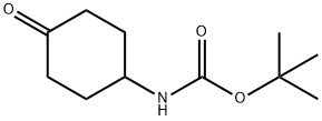 4-N-Boc-aminocyclohexanone Struktur