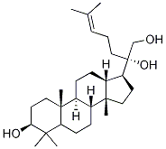 DaMMar-24-ene-3,20,21-triol, (3b)- Structure