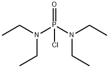 ビス(ジエチルアミノ)クロロホスフィンオキシド 化学構造式
